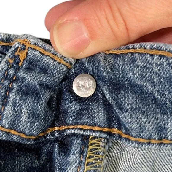 Levi's 33x34 Blue 559 Relaxed Straight Leg Denim Jeans Americana Workwear - Picture 9 of 9